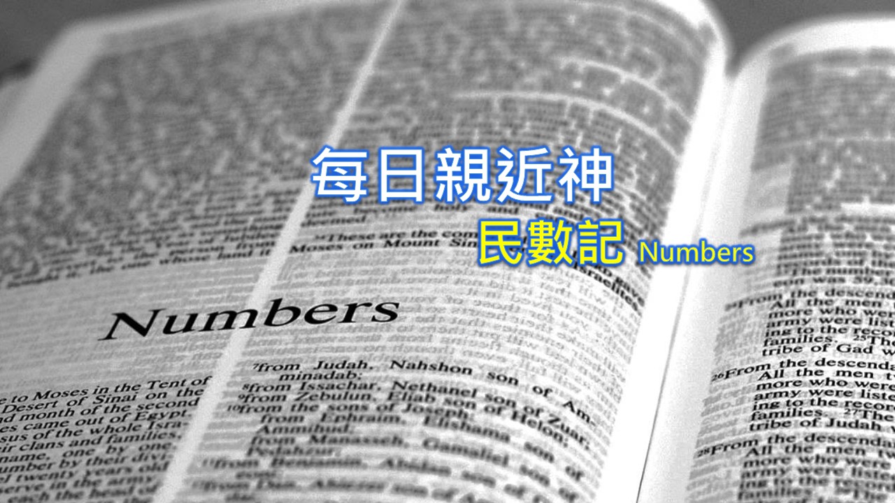 Read more about the article 每日親近神 2023/10/11 民數記 第10天