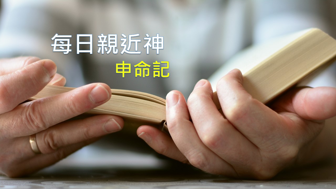 Read more about the article 每日親近神 2023/12/05 申命記 第23天